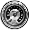Legend Suspension Fairing Mounted LED Backlit PSI Gauge - Spun Aluminum 2212-0492