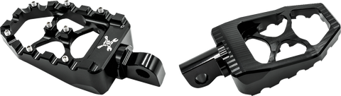 Burly Brand MX Evolution Driver Pegs B13-1015B for Sportster and Dyna - Black