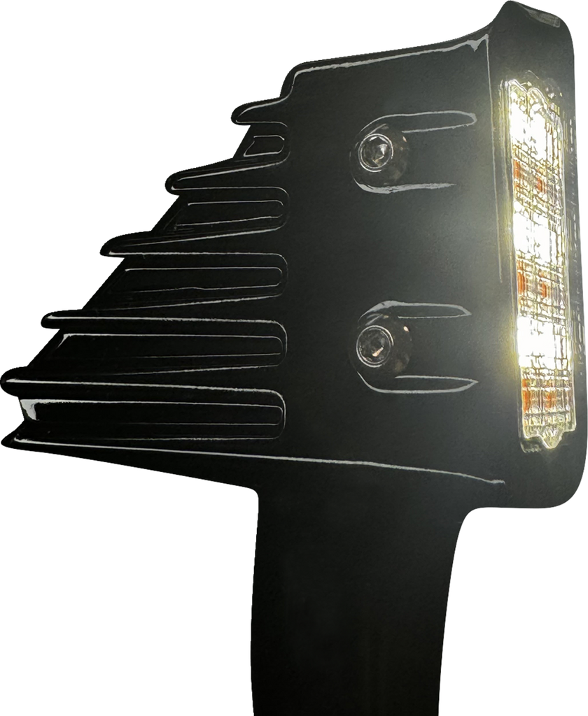 CUSTOM DYNAMICS LED Turn Signals - Front - Gloss Black CD-LRST-FTS-B - Team Dream Rides