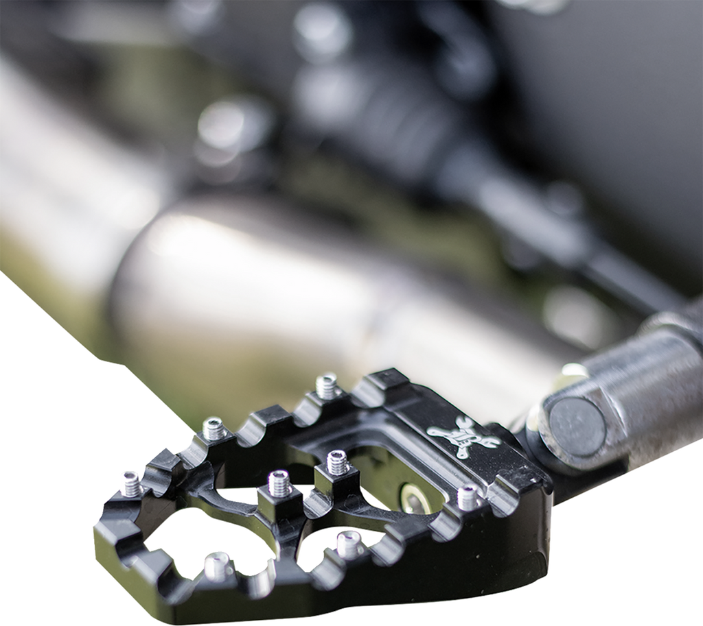 Burly Brand MX Evolution Driver Pegs B13-1015B for Sportster and Dyna - Black