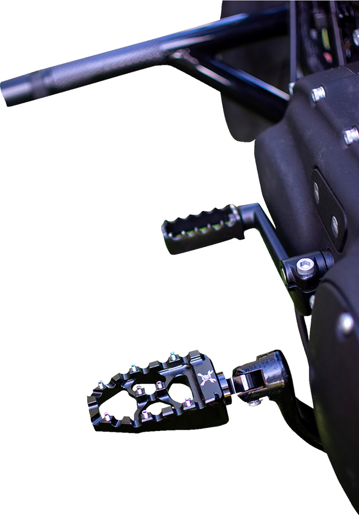 Burly Brand MX Evolution Driver Pegs B13-1015B for Sportster and Dyna - Black