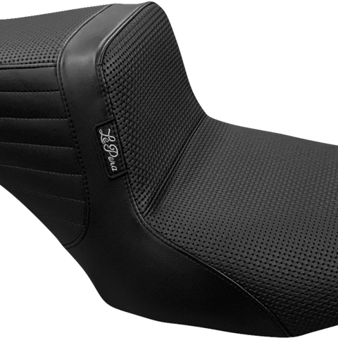 LE PERA Tailwhip Seat - Basketweave - FLH/FLT '23-'24 LV-587BW - Team Dream Rides