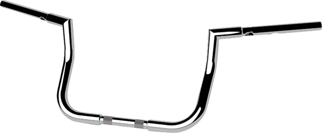 LA CHOPPERS Handlebar - Twin Peaks - Bagger - 10" - Chrome LA-7367-10