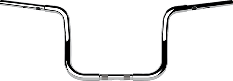 LA Choppers Twin Round Handlebar - 1-1/4