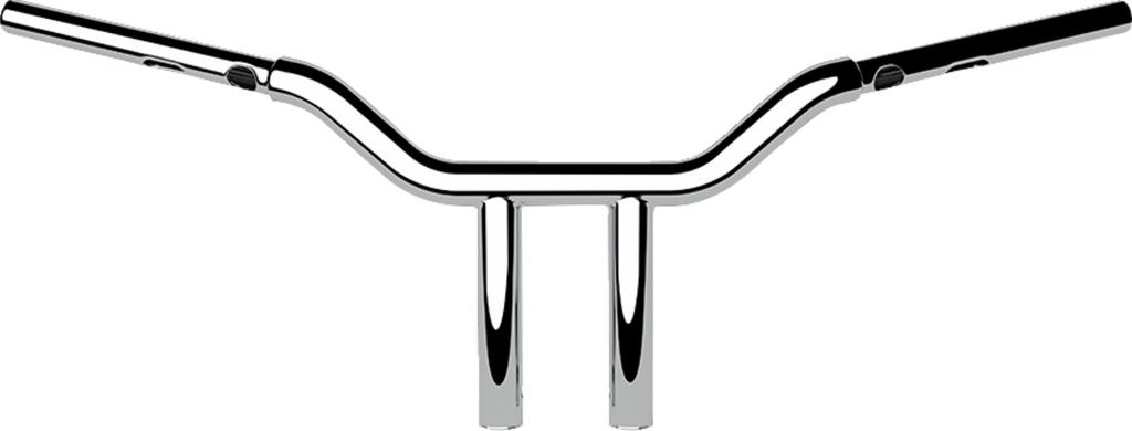 LA CHOPPERS Handlebar - One-Piece Kage Fighter - 10" x 1-1/4" - Chrome LA-7346-10