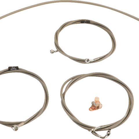 LA CHOPPERS Handlebar Cable/Brake Line Kit - 12
