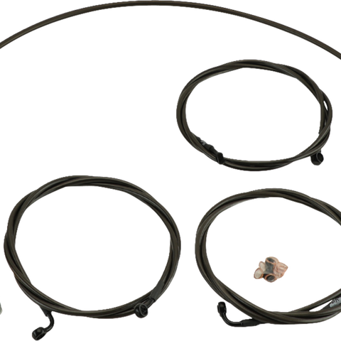 LA CHOPPERS Handlebar Cable/Brake Line Kit - 15