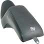 SLYFOX Slyfox Seat - Gray Logo - Black Vinyl - Smooth - FXR '82-'00 SlyFox4681B - Team Dream Rides