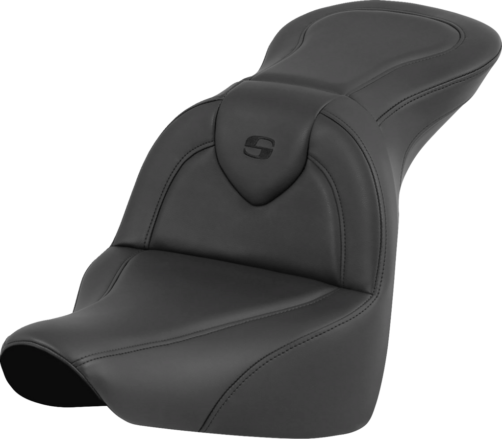 SADDLEMEN RoadSofa* Seat - Black - without Driver Backrest - FLFB/FXBR '18-'24 818-27-187