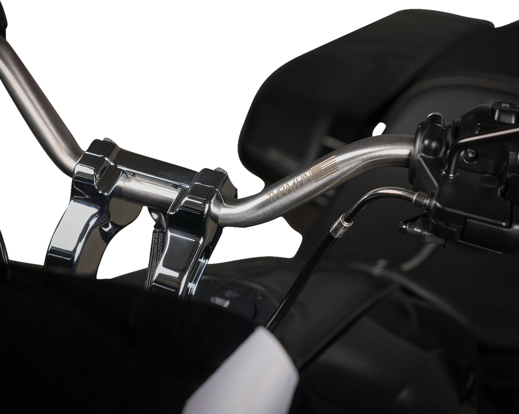 THRASHIN SUPPLY CO. Handlebar - Mid Bend - Stainless Steel TSC-2714-0