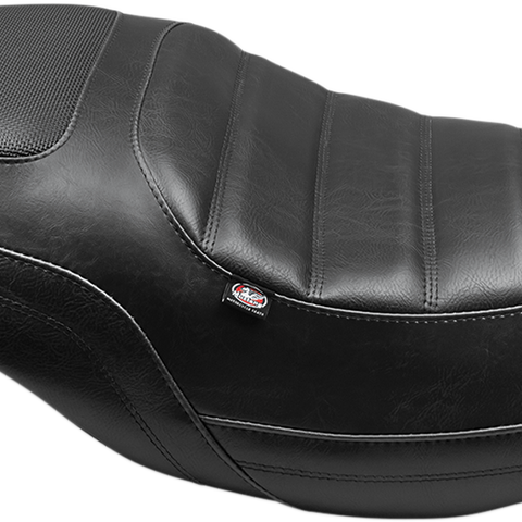 MUSTANG Seat - Tripper Fastback* - Front Tuck-n-Roll/Rear Gripper - Black - Ducati Scrambler 76320 - Team Dream Rides