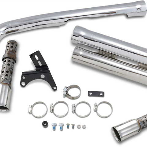 COBRA 909 Exhaust - Chrome - '06-'11 Dyna 6709 - Team Dream Rides