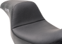 SLYFOX Slyfox Seat - Gray Logo - Black Vinyl w/ Slipstop - Carbon Fiber - Dyna 4883B-slyfox - Team Dream Rides