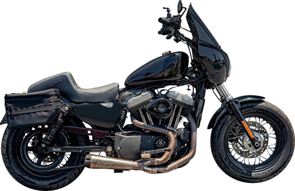 SLYFOX Slyfox Seat - Black Logo - Black Vinyl w/ Slipstop - Carbon Fiber - XL 4684A-slyfox - Team Dream Rides