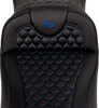 SADDLEMEN RoadSofa* Seat - Honeycomb - Blue Stitch - Extended Reach - without Backrest - FLH/FLT '08-'23 A808-07B-190BLU