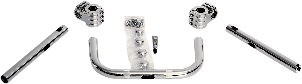 KLOCK WERKS Handlebar - Klip Hanger - 5" - Chrome/Chrome KWH-04-0347 - Team Dream Rides