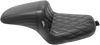 LePera Kickflip Seat Diamond Black XL for Harley-Davidson 2010-2022 - Part LK-596DM