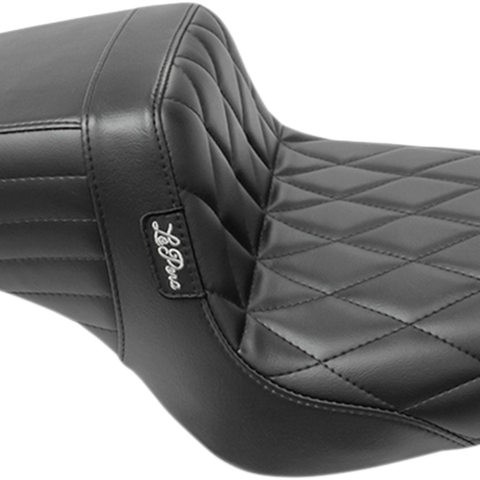 LePera Kickflip Seat Diamond Black XL for Harley-Davidson 2010-2022 - Part LK-596DM