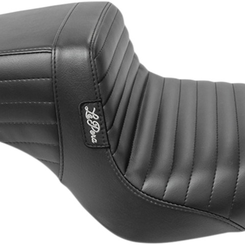 LePera Kickflip Seat - Pleated Black Leather - XL (2010-2022) LK-596PT