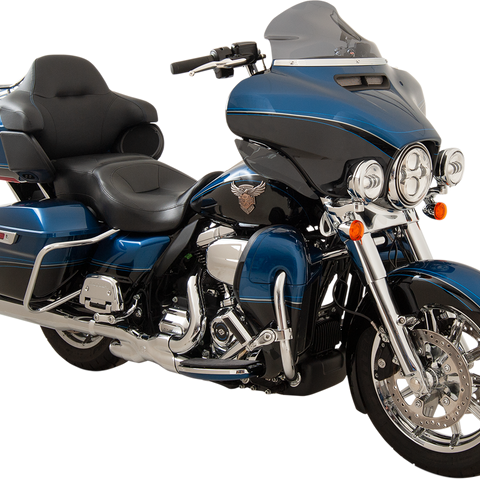 Klock Werks Flare Windshield Dark Smoke for 2014-2025 FLH, KWW-01-0210-2014