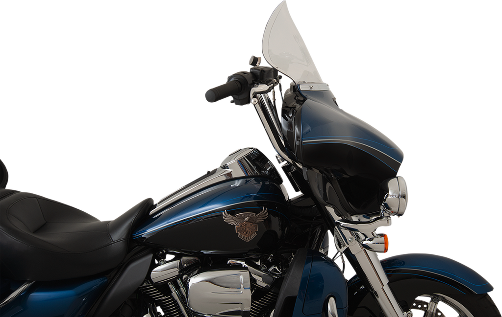 Klock Werks Flare Clear Windshield for 2014-2025 FLH, KWW-01-0206-2014