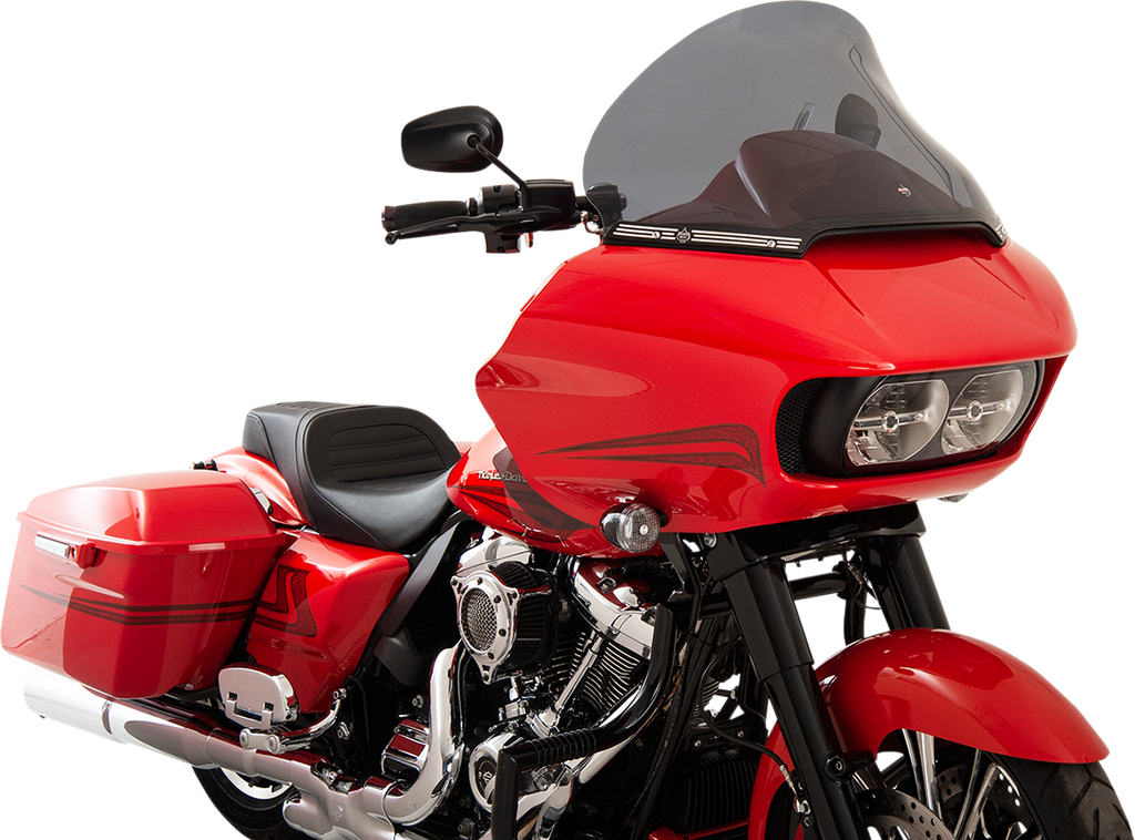 Klock Werks Pro-Touring Flare Windshield, Dark Smoke, for 2015-2025 FLTR Models | KWW-01-0315
