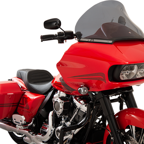 Klock Werks Pro-Touring Flare Windshield, Dark Smoke, for 2015-2025 FLTR Models | KWW-01-0315
