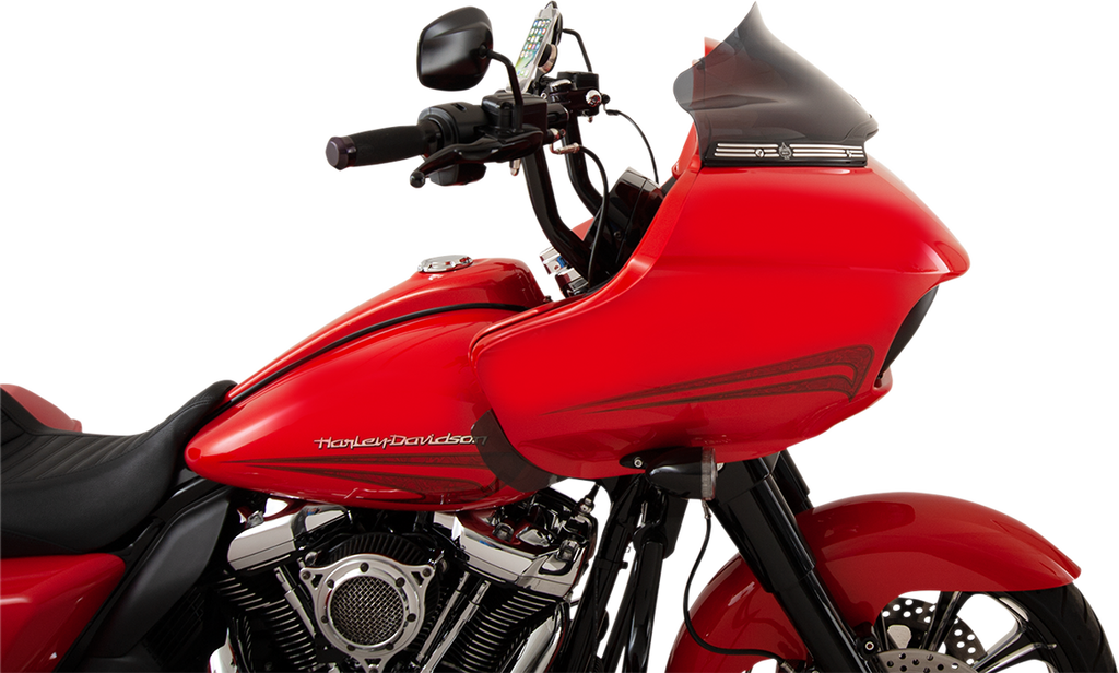 Klock Werks Sport Flare Windshield, Dark Smoke, 2015-2025 FLTR, KWW-01-0326