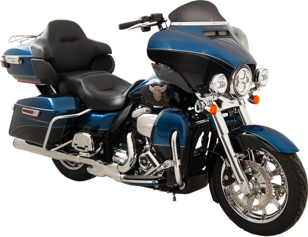 KLOCK WERKS Flare Black Windshield for 2014–2025 FLH, KWW-01-0319