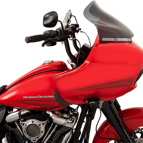 Klock Werks Sport Flare Windshield Dark Smoke for 2015–2025 FLTR Models, KWW-01-0317