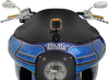 Klock Werks Flare Windshield for 1985-1992 FXRP, Black, Part KWW-02-0501