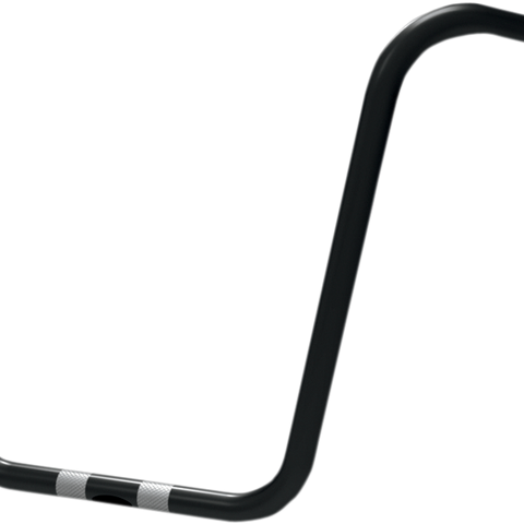 KHROME WERKS 1-Inch Ape Hanger Handlebar TBW - 16-Inch Black 300822