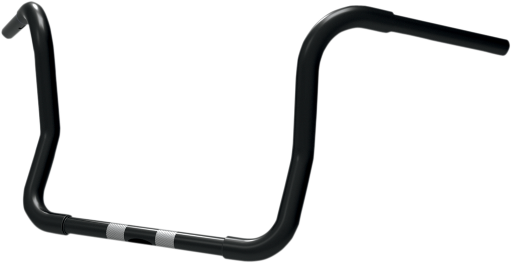 Khrome Werks 1-1/4 inch Fat Ape Hanger Handlebar - 12 Inch TBW Black (Part #300830)