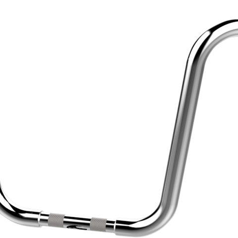 KHROME WERKS 1-1/4-Inch Bobber Ape Hanger Handlebar - 14 Inch Chrome (Part #300412)