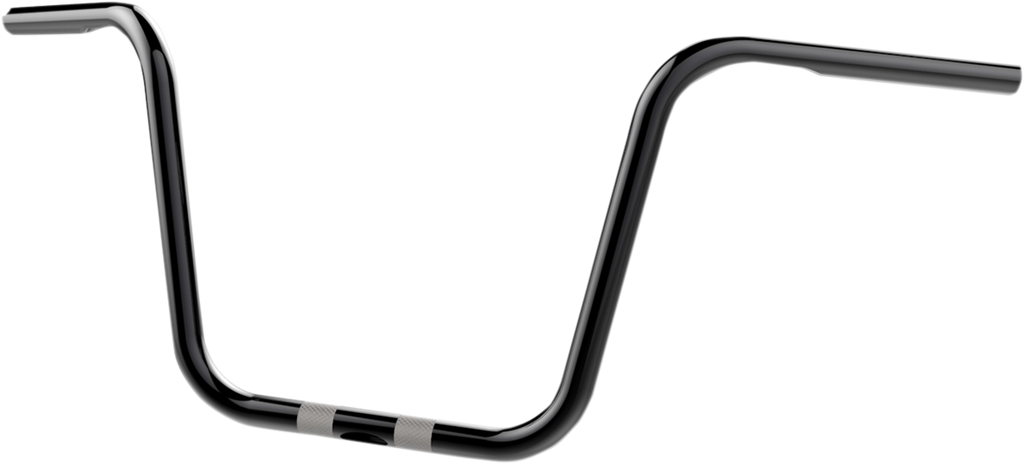 KHROME WERKS 1-Inch Handlebar - Ape Hanger - 12 Inches - Black, Part Number 300861