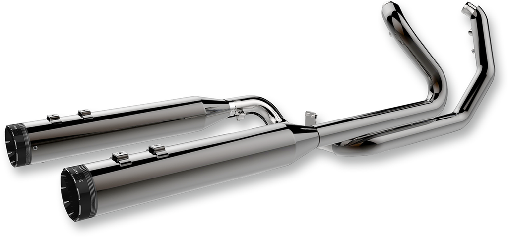 KHROME WERKS 201810A Dominator Exhaust System for Harley FL Models