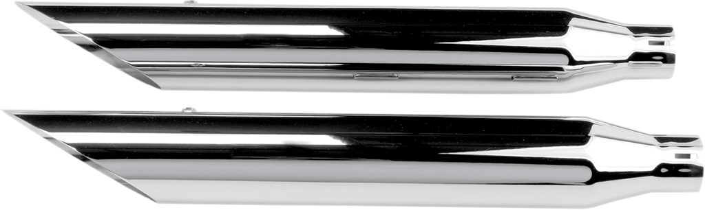 Khrome Wwerks 3-Inch HP-Plus® Slip-On Mufflers Slashcut 202350 for Enhanced Performance