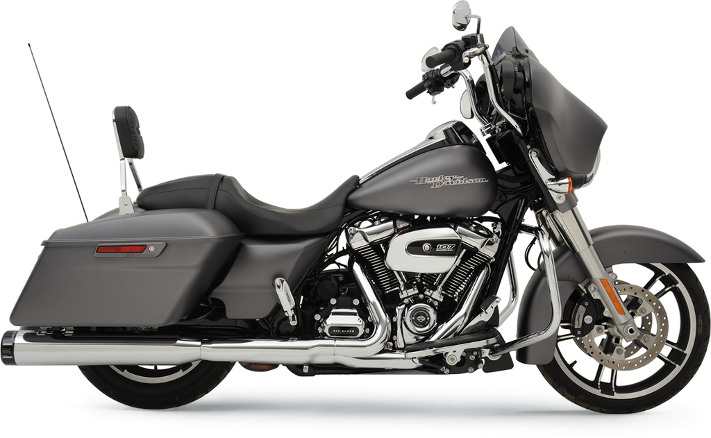 Khrome Werks 4-1/2 inch HP-Plus Slip-On Mufflers with Klassic Chrome for Touring Models 202725