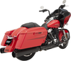 Khrome Werks 4-1/2" HP-Plus® Slip-On Mufflers – Black with Klassic for Touring Models 202825