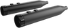Khrome Werks HP-Plus 4-1/2 Inch Slip-On Mufflers with Black Klassic Tip – Model 202830