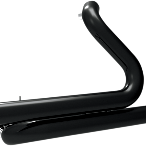 Khrome Werks Aggressor 2-into-1-into-2 Header - Black (Part #200800A)