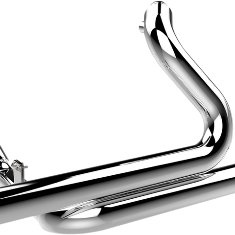 KHROME WERKS Aggressor 2-into-2 Crossover Headers for Harley FL - Part 200670