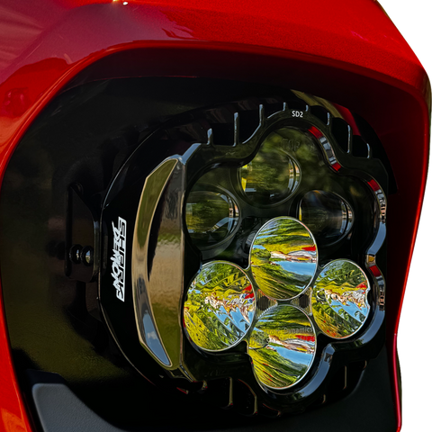 CUSTOM DYNAMICS Shark Demon® LED Headlight for FLHX/SE - SD2-23BAT-W