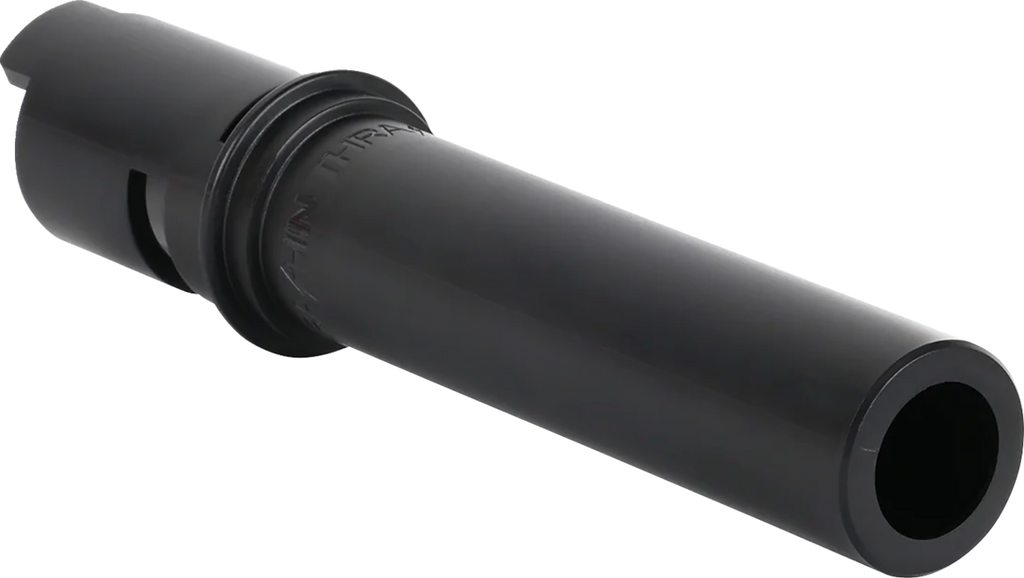 THRASHIN SUPPLY CO. Throttle Tube - Smooth - 1" - Touring TBW - Black TSC-2805-1