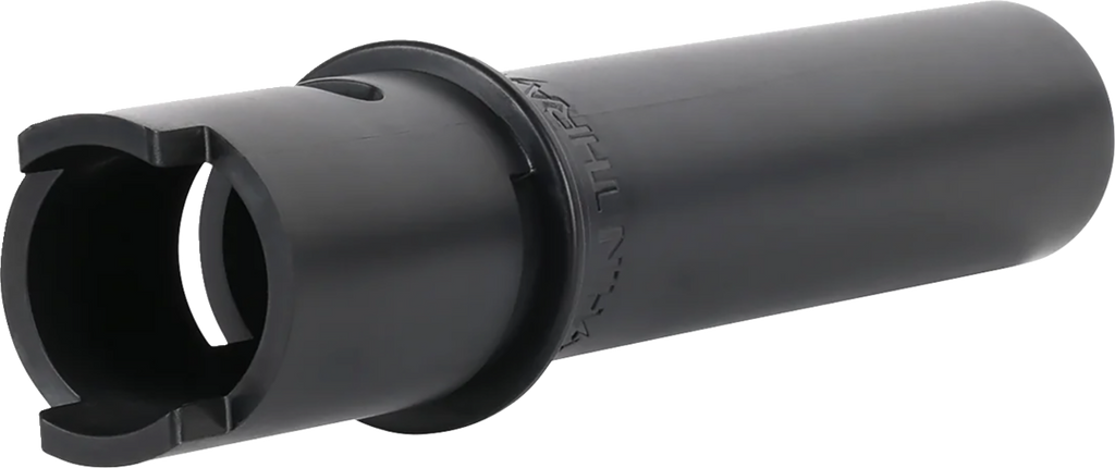 THRASHIN SUPPLY CO. Throttle Tube - Smooth - 1" - Touring TBW - Black TSC-2805-1