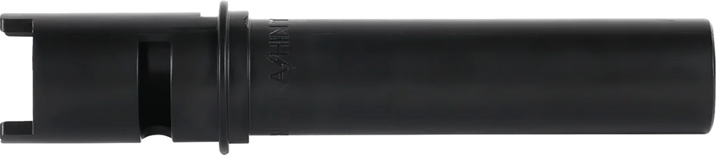 THRASHIN SUPPLY CO. Throttle Tube - Smooth - 1" - Touring TBW - Black TSC-2805-1