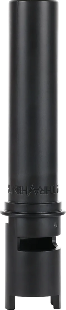 THRASHIN SUPPLY CO. Throttle Tube - Smooth - 1" - Touring TBW - Black TSC-2805-1