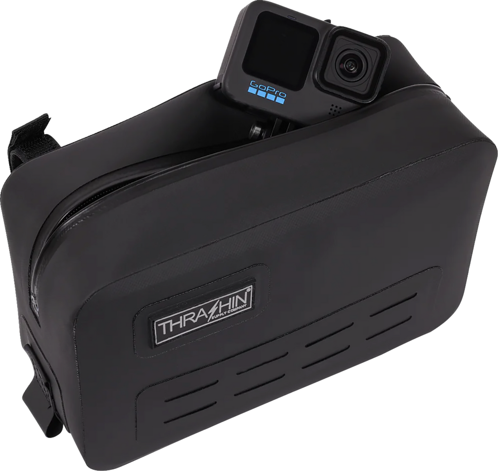 THRASHIN SUPPLY CO. Waterproof Handlebar Bag THB-0021 with 3 Liter Capacity