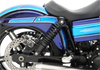 DRAG SPECIALTIES SHOCKS Premium Ride-Height Adjustable Shocks - 11 Inch - Black C16-0155AB