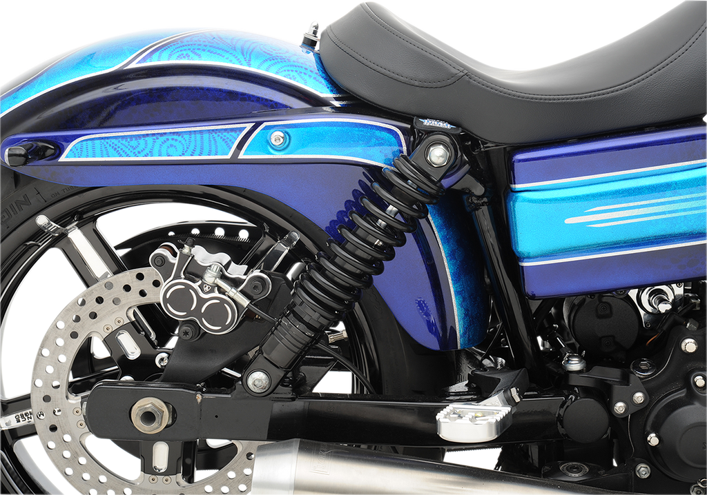 DRAG SPECIALTIES SHOCKS Premium Ride-Height Adjustable Shocks - 11 Inch - Black C16-0155AB